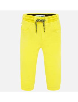 Pantalón Mayoral Jogger Largo Amarillo Para Niño