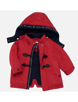 Chaqueton Nautico Nautico Rojo Para Bebe Niño