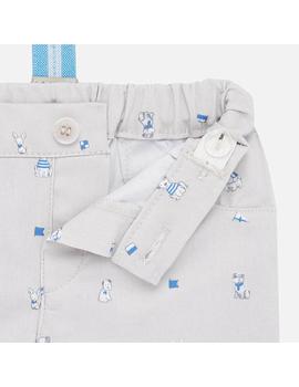  Conj. Pantalon Corto Tirantes Mayoral Bebe Niño