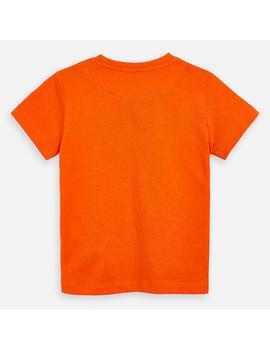 Camiseta Mayoral Cebra Naranja Mini Niño