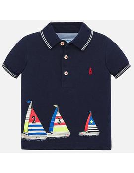 Polo M/C Mayoral Barcos Marino Para Bebe Niño