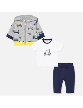 Chandal Con Camiseta Mayoral Coches Bebe Niño