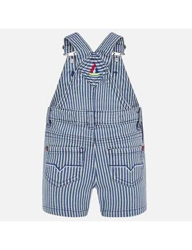 Peto Mayoral Rayas Azul Para Bebe Niño