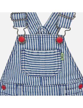 Peto Mayoral Rayas Azul Para Bebe Niño