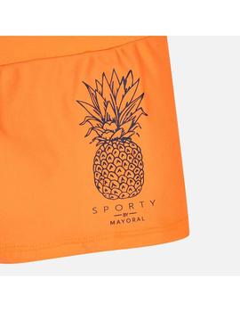 Set Bañadores Mayoral Piña Naranja Mini Niño