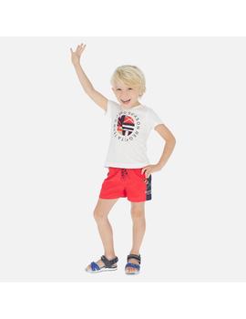 Bañador Mayoral Regata Rojo Mini Niño