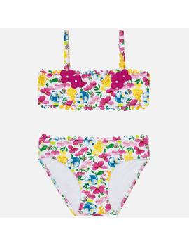 Bikini Estampado Mayoral Flores Mini Niña