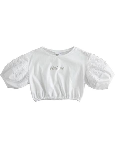 Camiseta ido Blanca Corta Para Ni a