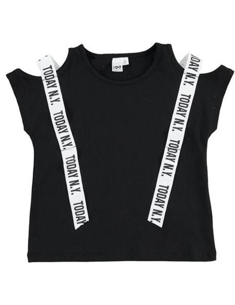 Camiseta Ido Today M.Y . Negra Para Ni a