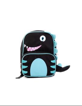 Mochila IncaDino Negra Para Niño