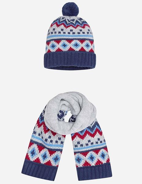Conj. Gorro Jacquard Niño Mayoral