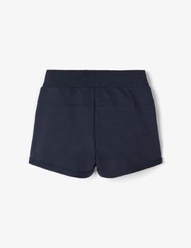 Short Algodón Básico Name it Marino Mini Niña