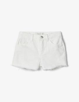 Pantalones cortos niña mango 2025