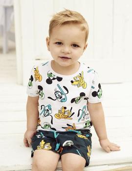 Camiseta Name it Disney Blanca Mini Niño