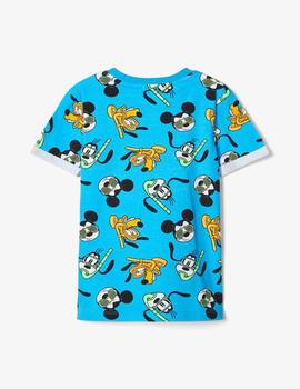 Camiseta Name it Disney Azul Mini Niño