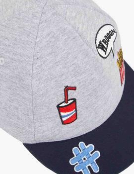 Gorra Refresco Y Patatas Gris Niño Name it