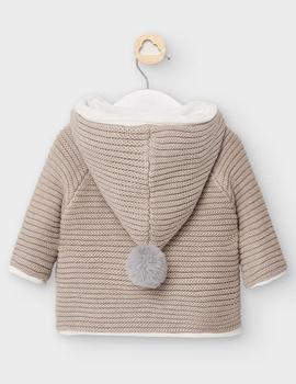 Rebecon Mayoral Tricot Beige Bebe