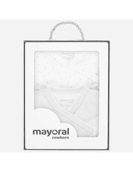 Set 2 Bodies Mayoral Blanco Para Bebe