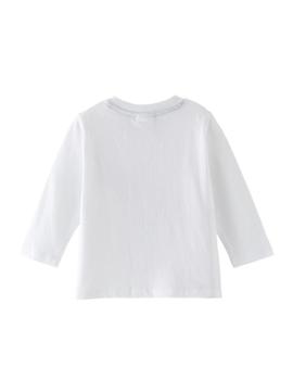 Camiseta Newness Cohete Blanca Bebe