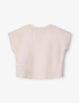 Camiseta Name it Flamenco Rosa Kids Niña