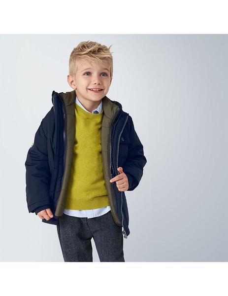 Chaqueton Mayoral Doble Prenda Marino Niño