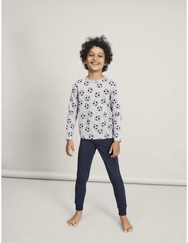 Pijama Name it Pelotas Football Gris Kids Niño