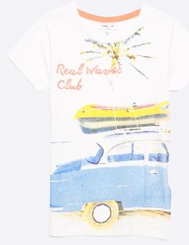 Camiseta Real Waves Club Niño Name it