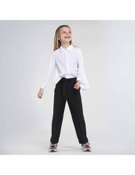 Pantalon Mayoral Cropped Fluido Negro Nina