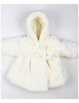 Abrigo Popys Pelo Crudo Para Bebe Niña
