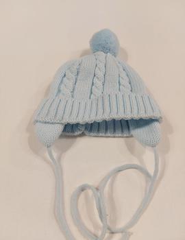 Gorro Popys Ochos Azul Para Bebe