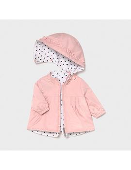 Cortavientos Mayoral Reversible Pale blush Para Bebé Niña