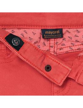 Pantalón Maayoral  Sarga Tejanera Cyber Red Bebé Niño