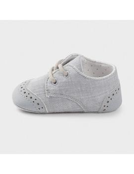 Zapatos Mayoral Combinados Gris Para Bebé Niño