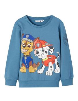 Sudadera Name it Patrulla Canina Azul Para Niño