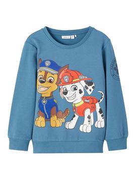 Sudadera Name it Patrulla Canina Azul Para Niño