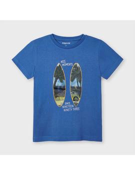 Camiseta Mayoral  M/c Lenticular Marea Para Niño