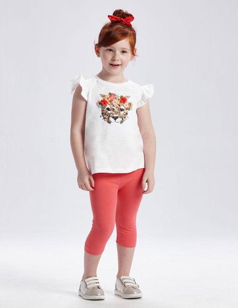 Pantalon pirata top niña