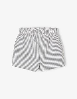 Short Name it Ffame Rayas Marino Para Niña