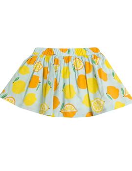 Falda Newness Limones Para Niña