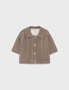 Rebecón Mayoral Tricot Visón Para Bebé