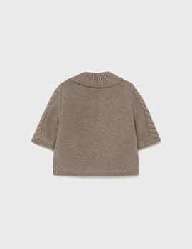Rebecón Mayoral Tricot Visón Para Bebé