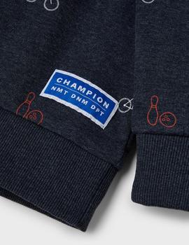 Sudadera Name it Lescho Marino Para Niño
