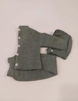 Traje Mac-Ilusión 3P Canesú 'POMPOM & SQUARES' Bambu