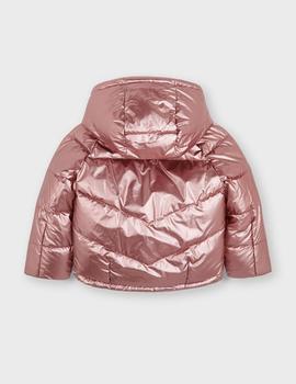 Chaquetón Mayoral Reversible Rosa palo Para Bebé Niña