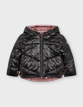 Chaquetón Mayoral Reversible Rosa palo Para Bebé Niña