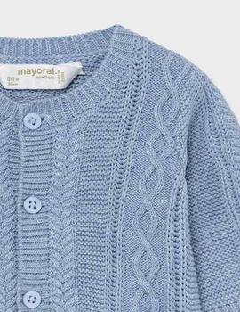 Conj. Polaina Tricot Nube Para Bebé