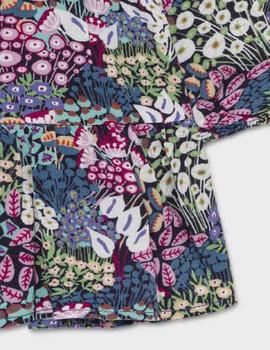 Vestido Mayoral Viella Estampada Malva Para Bebè