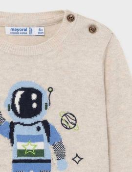 Conj.Mayoral Astronauta Azul Para Bebé