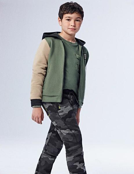 Pantalón Mayoral Camuflaje Para Niño