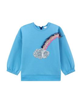 Sudadera Newness Arco iris Para Niña